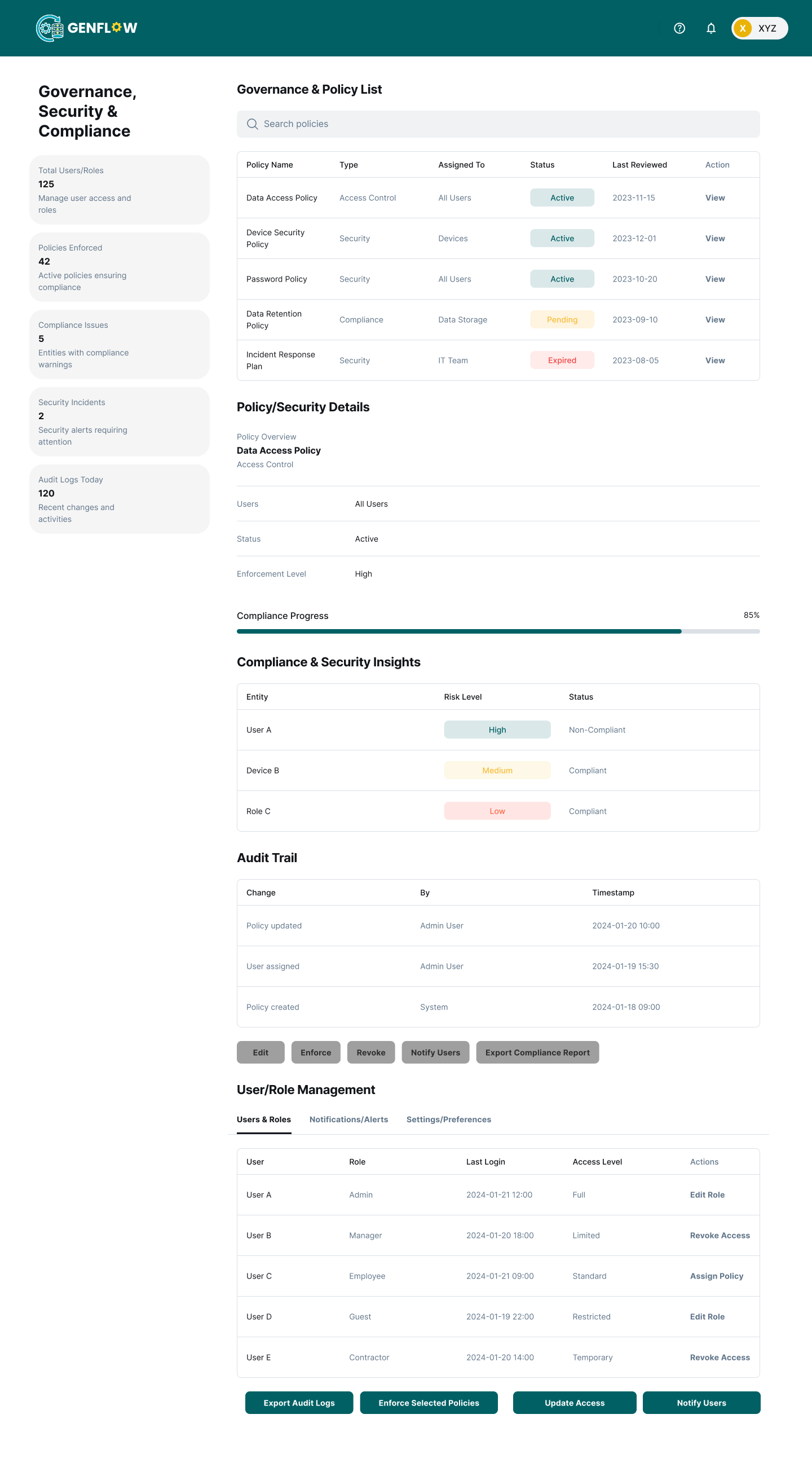 Genflow UI 7